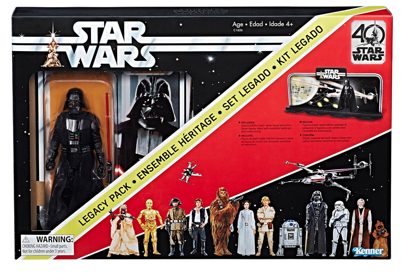 Illustration for article titled Hasbro's 40th Anniversary Star Wars Figures Are an Amazing Throwback